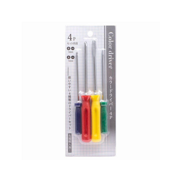سيت 4 مفكات ملونة Set 4 colored screwdrivers