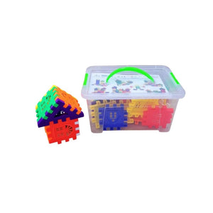 سيت مكعبات Set cubes in a plastic box
