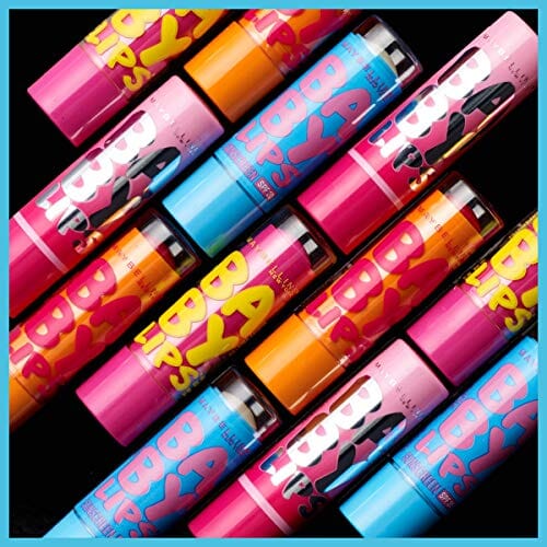 مرطب شفاه بيبي ليبس من ميبيلين نيويورك 3 عبوات Maybelline New York Baby Lips Moisturizing Lip Balm 3-pack, Lip Care Essentials, 3 Shades