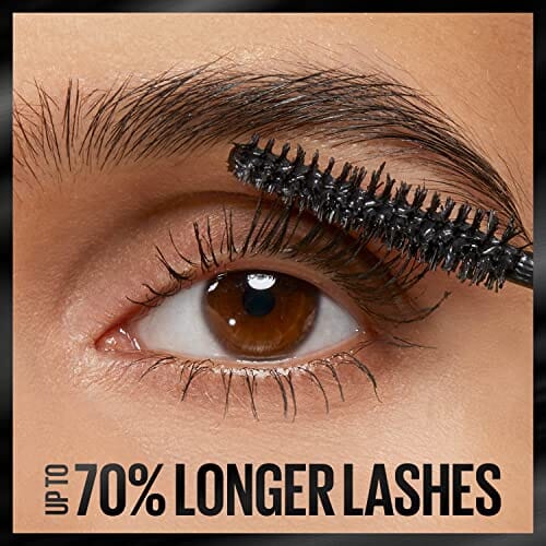 ماسكارا ميبيلين قابلة للغسل سوداء للغاية Maybelline Lash Stiletto Ultimate Length Washable Mascara, Very Black, 1 Count