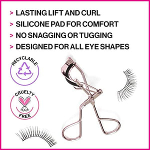 جهاز تجعيد الرموش مع قبضة مريحة من ويت ان وايلد (عبوة من قطعتين) Wet n Wild High On Lash Eyelash Curler with Comfort Grip (Pack of 2)