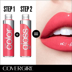 ملمع شفاه وألوان تدوم طوال اليوم من كوفرجيرل COVERGIRL Outlast All-Day Color & Lip Gloss, Sultry Spice, 0.2 Ounce (packaging may vary)