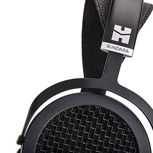 سماعة رأس هاي فاي مع موصلات 3.5 مم مغناطيسي HIFIMAN SUNDARA Hi-Fi Headphone with 3.5mm Connectors, Planar Magnetic, Comfortable Fit with Updated Earpads-Black, 2020 Version