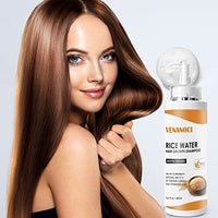 شامبو رايس ووتر لنمو الشعر  Rice Water for Hair Growth Shampoo for Thinning Hair and Hair Loss for Women, Rosemary Oil & Biotin Shampoo for Hair Growth, Anti Hair Loss & Thinning Shampoo for Hair Regrowth for Men, All Hair Types