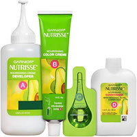 كريم صبغة الشعر المغذي ألترا كولور من غارنييه بنفسجي كثيف داكن (قد تختلف العبوة) Garnier Nutrisse Ultra Color Nourishing Hair Color Creme, V2 Dark Intense Violet (Packaging May Vary), Pack of 1