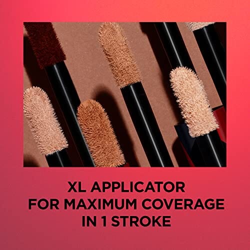 لوريال باريس ميك أب إنفاليبل كامل وير مقاوم للماء غير لامع خافي عيوب L'Oréal Paris Makeup Infallible Full Wear Waterproof Matte Concealer, Toffee (Pack of 2)