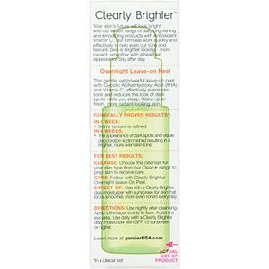 غارنييه سكين أكتيف كليرلي برايت ليف-أون مقشر Garnier SkinActive Clearly Brighter Overnight Leave-on Peel, 1.6 fl. oz.