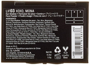 باليت ظلال العيون من إن واي إكس لوف إن فلورنس NYX PROFESSIONAL MAKEUP Love in Florence Eyeshadow Palette, Xoxo/Mona, 0.2 Ounce