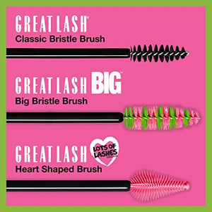 ماسكارا جريت لاش بيج قابلة للغسل من مايبيلين نيويورك - اسود جدا Maybelline New York Great Lash BIG Washable Mascara Dual Pack, Very Black, 0.68 fl oz, 2 Count