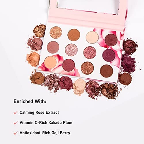 لوحة ظلال العيون روزي فورميولا الطبيب بوكيه 12 مكياج العيون Physicians Formula Rosé All Play Eyeshadow Makeup Palette, Bouquet, 12 Pan Eye Make Up