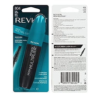 ماسكارا ريفلون ميجا  804 بلوم براون (عبوة من قطعتين) Revlon Mega Multiplier Mascara, 804 Plum Brown (Pack of 2)