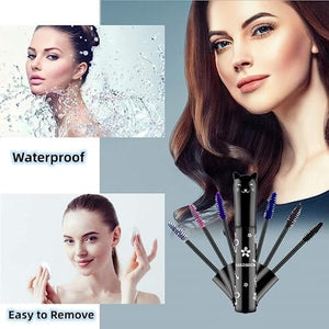 ماسكارا للرموش مقاومة للماء وسريعة الجفاف Colors Lashes Mascara Eyes Waterproof Fast Dry Eyelashes Curling Lengthening Makeup Eye Lengthening, Lifting, Curling Kit Gift Set (6 color sets)