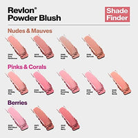 أحمر خدود من ريفلون بودرة أحمر خدود مكياج للوجه عالي التأثير قابل للتركيب Blush by Revlon, Powder Blush Face Makeup, High Impact Buildable Color, Lightweight & Smooth Finish, 030 Pinkognito, 0.17 oz