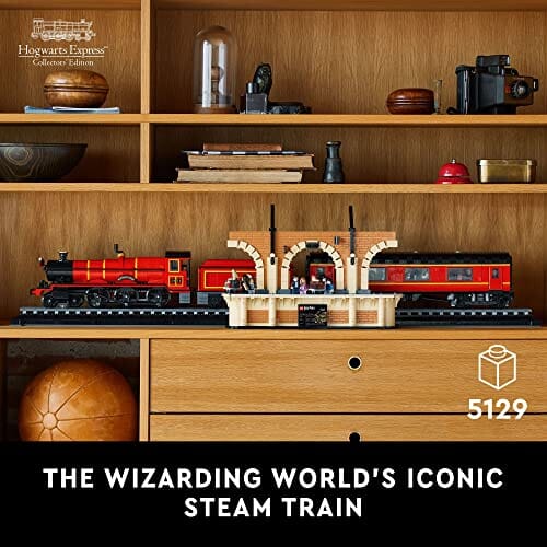 ليكو هاري بوتر LEGO Harry Potter Hogwarts Express – Collectors' Edition 76405, Iconic Replica Model Steam Train from The Films, Collectible Memorabilia Set for Adults