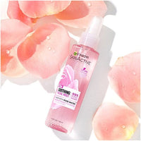 بخاخ غارنييه سكين أكتيف للوجه مع ماء الورد Garnier SkinActive Facial Mist Spray with Rose Water, 4.4 Fl Oz (130mL), 1 Count (Packaging May Vary)