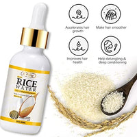 ماء الأرز لنمو الشعر Hair Growth Serum, Rice Water for Hair Growth, Hair Growth oil for Men and Women, Biotin Hair Growth oil, Hair Loss Treatments for Women, Hair Regrowth Treatment for Stronger Thicker Longer Hair