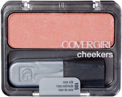 أحمر خدود كوفر جيرل تشيكرز CoverGirl Cheekers Blush, Rose Silk 105, 0.12-Ounce (Pack of 3)