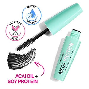 ماسكارا بروتين ميجا ويت ان وايلد سوداء جدا Wet n Wild Mega Proteing Mascara, Very Black, 0.21 Ounce,C149A