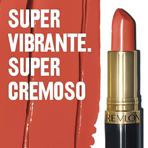 أحمر شفاه سوبر لاستروس من ريفلون Revlon Super Lustrous Lipstick, Creme, Kiss Me Coral, 0.15 Ounce