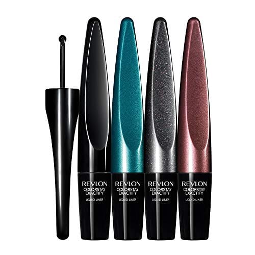 ريفلون كولورستاي إكزاكتيفي لاينر سائل فضي حجر القمر 0.03 أونصة سائلة Revlon Colorstay Exactify Liquid Liner, Moonstone Silver, 0.03 Fluid Ounce