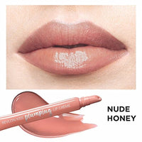 ريفلون كيس بلامبينج كريم شفاه عسل نود Revlon Kiss Plumping Lip Creme, Nude Honey