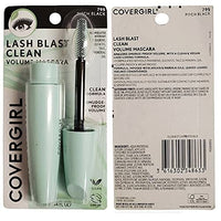 مجموعة من 2 ماسكارا كوفر جيرل لاش بلاست كلين فوليوم Pack of 2 CoverGirl Lash Blast Clean Volume Mascara, Pitch Black 795