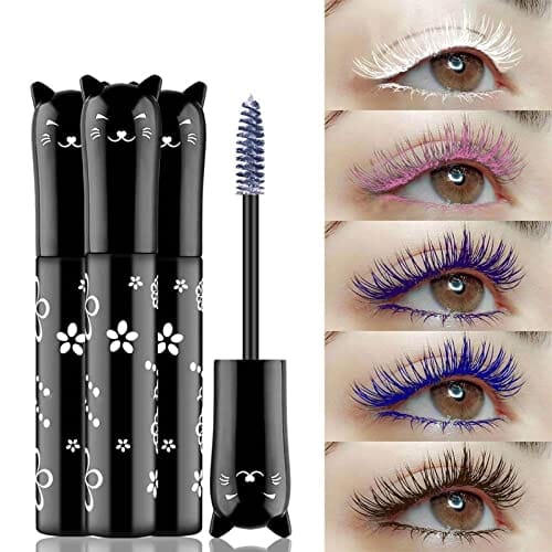 ماسكارا للرموش مقاومة للماء وسريعة الجفاف Colors Lashes Mascara Eyes Waterproof Fast Dry Eyelashes Curling Lengthening Makeup Eye Lengthening, Lifting, Curling Kit Gift Set (6 color sets)