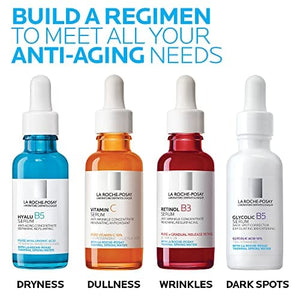 La Roche-Posay Pure Retinol Face Serum with Vitamin B3. Anti Aging Face  Serum for Lines, Wrinkles & Premature Sun Damage to Resurface & Hydrate.