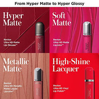 أحمر شفاه سائل ألترا إتش دي ميتاليك سائل غير لامع Ultra HD Metallic Matte Liquid Lipcolor, Liquid Lipstick, Glitz, 1 Count