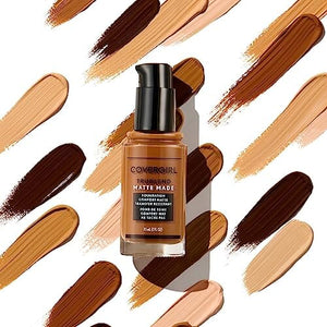 كريم أساس سائل تروبلند غير لامع من كوفرجيرل COVERGIRL TruBlend Matte Made Liquid Foundation, Buff Beige, 1 Fl Oz (Pack of 1)