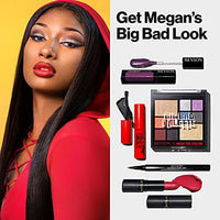 باليت ظلال العيون من ريفلون ميغان ثاي ستاليون مكياج العيون Eyeshadow Palette by Revlon, Megan Thee Stallion Eye Makeup, Creamy Pigmented in Blendable Matte & Pearl Finishes, 001 Big Bad Palette, 0.37 Oz