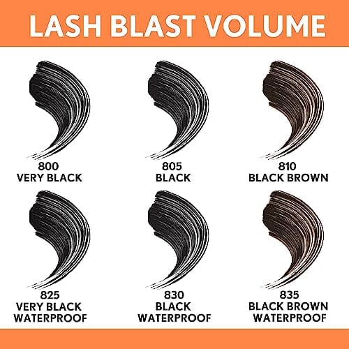 ماسكارا كوفرجيرل لاش بلاست فوليوم المقاومة للماء Covergirl Lash Blast Volume Waterproof Mascara, Black Brown