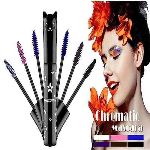 ماسكارا للرموش مقاومة للماء وسريعة الجفاف Colors Lashes Mascara Eyes Waterproof Fast Dry Eyelashes Curling Lengthening Makeup Eye Lengthening, Lifting, Curling Kit Gift Set (6 color sets)