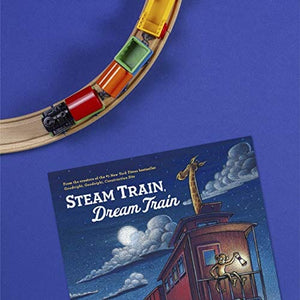 قطار الأحلام  Steam Train, Dream Train (Easy Reader Books, Reading Books for Children) (Goodnight, Goodnight Construction Site)