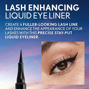 محدد عيون سائل لتعزيز الرموش من كوفرجيرل COVERGIRL Exhibitionist Lash Enhancing Liquid Eyeliner, Rich Brown, Shelf Pack of 2