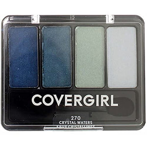 معززات العين 4 مجموعة ظلال عيون كريستال ووتر 270 - 3 في كل علبة CoverGirl Eye Enhancers 4 Kit Crystal Water 270 Eye Shadow -- 3 per case.