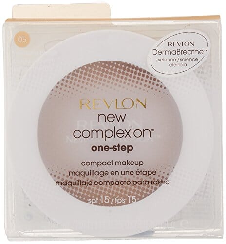 ريفلون نيو كومبشن ون ستيب كومباكت كومباكت بيج متوسط Revlon New Complexion One-Step Compact Makeup, Medium Beige