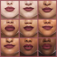 أحمر شفاه غير لامع مقاوم للماء يدوم طويلاً ومقاوم للنقل - خطة جريئة SHEGLAM Dynamatte Boom Waterproof Matte Lipstick Long Lasting Transfer Proof Lip Stick - A Bold Plan