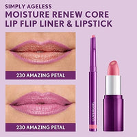 قلم تحديد الشفاه سيمبلي إيجليس من كوفرجيرل COVERGIRL Simply Ageless Lip Flip Liner, Amazing Petal, Pack of 1