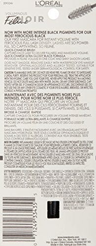 ماسكارا لوريال باريس فولومينوس فيلين نوار المقاومة للماء L'Oréal Paris Voluminous Feline Noir Waterproof Mascara, Blackest Noir, 0.27 fl. oz.