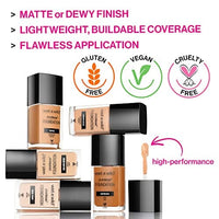 كريم أساس سائل غير لامع فوتو فوكس من ويت إن وايلد روز عاجي Wet n Wild Photo Focus Matte Liquid Foundation Rose Ivory, Vegan & Cruelty-Free (Pack of 2)