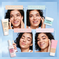 رذاذ الوجه كلين فريش للعناية بالبشرة من كوفرجيرل مع ماء الورد وفيتامين سي COVERGIRL Clean Fresh Skincare Priming Glow Facial Mist with Rose Water and Vitamin C, 3.3 Fl Oz