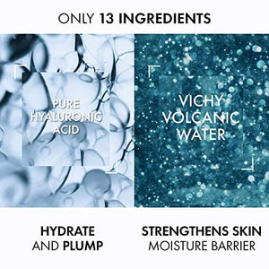 سيروم حمض الهيالورونيك للوجه  Vichy Mineral 89 Hyaluronic Acid Face Serum, Facial Gel Moisturizer and Pure Hyaluronic Acid Moisturizing and Hydrating Serum for Sensitive Skin and Dry Skin