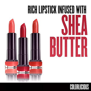 كوفرجيرل - أحمر شفاه ملون غني بالألوان سويت تانجرين COVERGIRL Colorlicious Rich Color Lipstick Sweet Tangerine 285, .12 oz (packaging may vary)