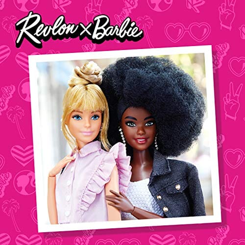 أداة إزالة الشعر من ريفلون × باربي بطرف مائل من الفولاذ المقاوم للصدأ (قد تختلف العبوة) Revlon x Barbie Slant Tip Tweezer, Stainless Steel Hair Removal Makeup Tool (Packaging May Vary)