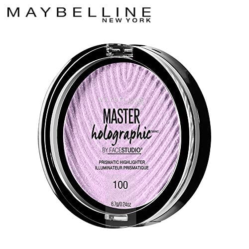 ميبيلين نيويورك ماستر هولوغرافيك بريزماتيك هايلايتر مكياج بنفسجي Maybelline New York Facestudio Master Holographic Prismatic Highlighter Makeup, Purple, 0.24 oz.