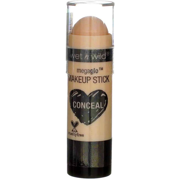 خافي عيوب ميغا جلو من ويت ان وايلد بيج (عبوة من 6 قطع) Wet N Wild Mega Glo Makeup Stick Concealer Nude for Thought (Pack of 6)