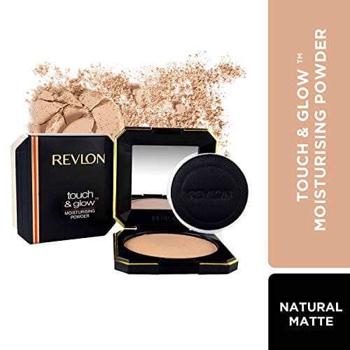 ريفلون تاتش اند جلو بودرة مرطبة طبيعي غير لامع (12 جرام) Revlon Touch And Glow Moisturising Powder, Natural Matte (12g)