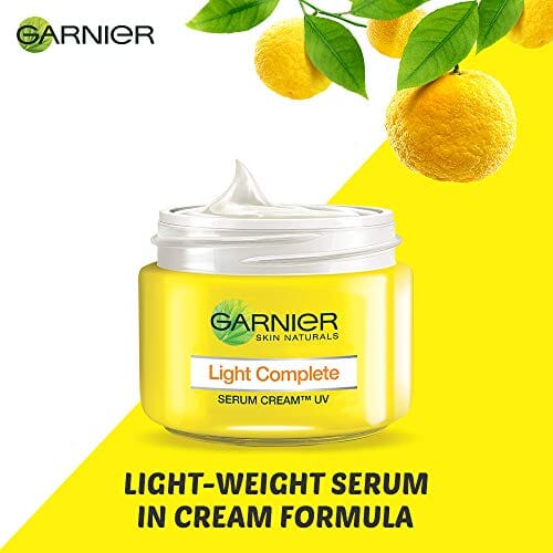 كريم سيروم لتفتيح البشرة لايت كومبليت من غارنييه Garnier Light Complete Fairness Serum Cream, 23g