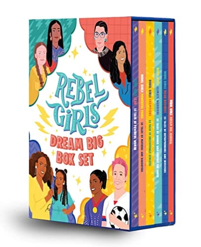 مجموعة ريبل جيرلز دريم بوكس كبيرة Rebel Girls Dream Big Box Set